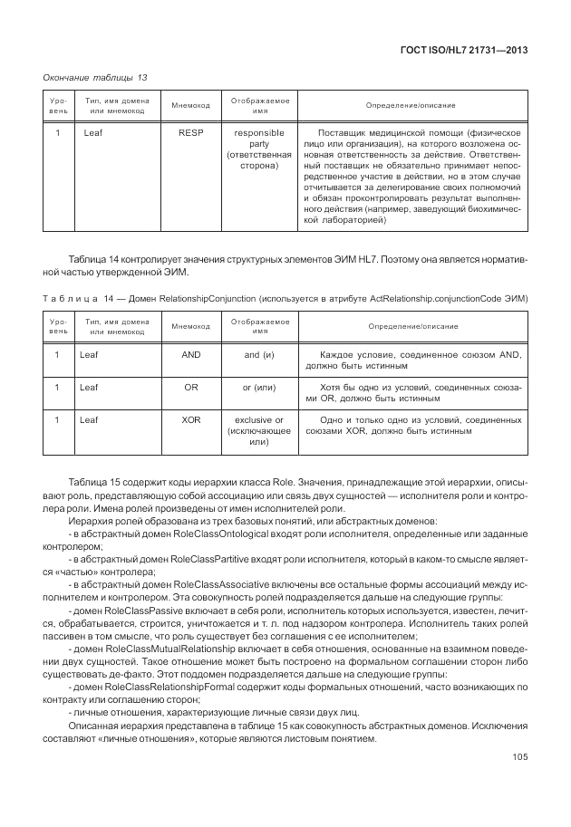 ГОСТ ISO/HL 7 21731-2013, страница 111